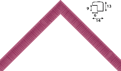 Багет лиловый из дерева. Артикул 600.797.998 113